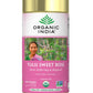 ORGANIC INDIA Tulsi Sweet Rose Herbal Tea - Caffeine-Free, Stress Relieving, Immune Support - 3.5 oz Canister - USDA Certified Organic