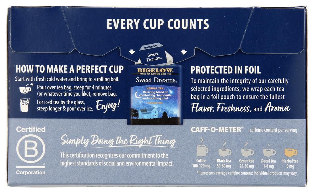 Bigelow Tea Sweet Dreams 20bg12
