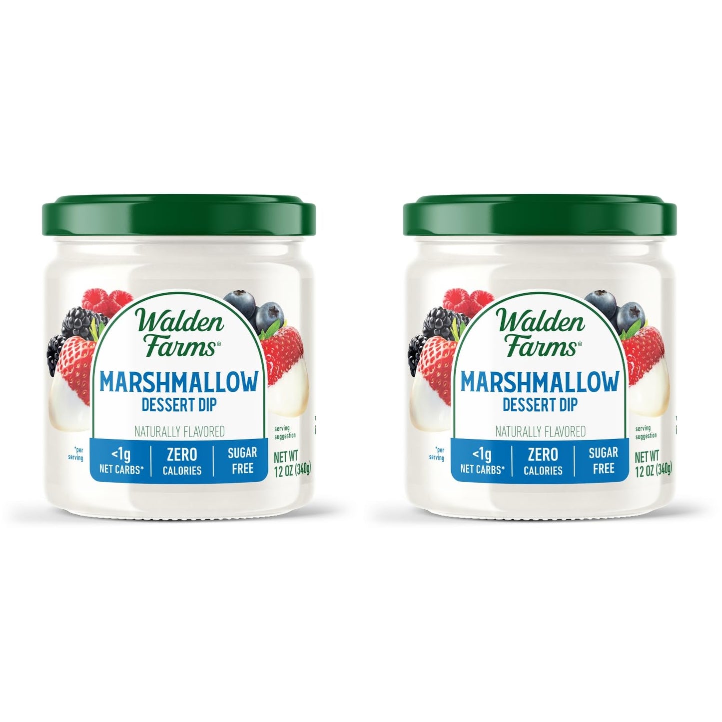 Walden Farms Dessert Dip (12 Fl Oz (Pack of 2), Marshmallow)