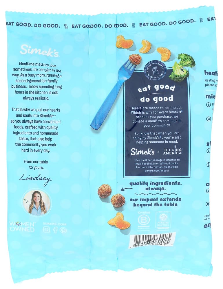 SimekS Mini Beef Meatballs, 12 Oz