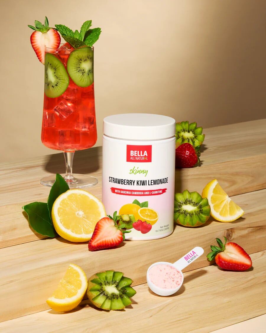 Bella All Natural Lemonade Strawberry Kiwi - 19.75 Ounce (Pack of 1)