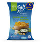 SaltMe! Sour Cream & Onion Potato Chips, 50% Low Salt, Kosher, Non-GMO, Better for You Chips, Flavorful, 5 Ounces, Pack of 6