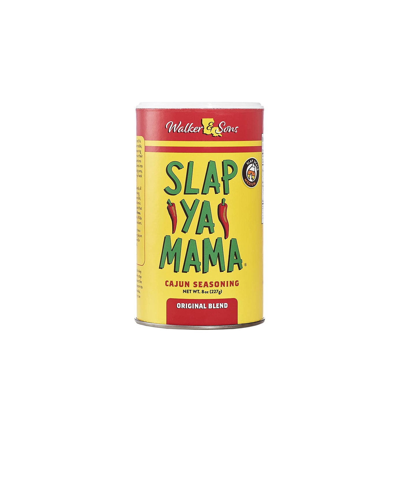 Slap Ya Mama Cajun Seasoning from Louisiana, Original Blend, MSG Free and Kosher, 16 Ounce, Pack of 2