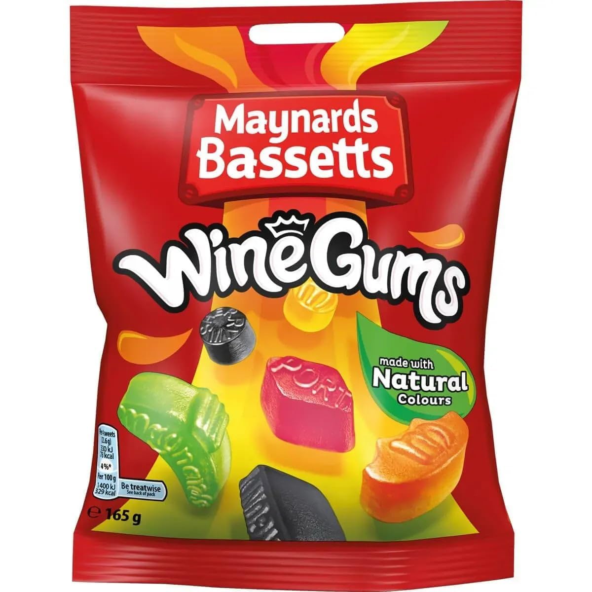 Wine Gums Maynards Wine Gums Bag, 165g (Pack of 3) - 5.8 Ounce Sweets