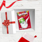 SKITTLES Original Book of Awesome Chewy Christmas Candy Gift Box, 6.51oz Box (Pack of 12)