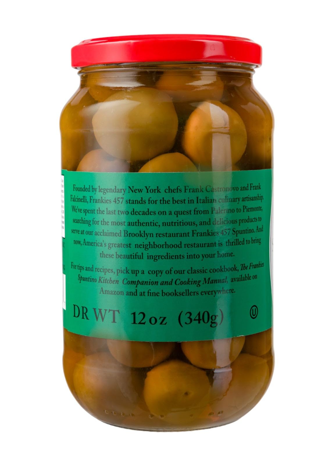 Frankies 457 Sicilian Black Olives - Authentic Sicilian - Product Of Italy - Premium Handpicked Imported Italian Olives - Great