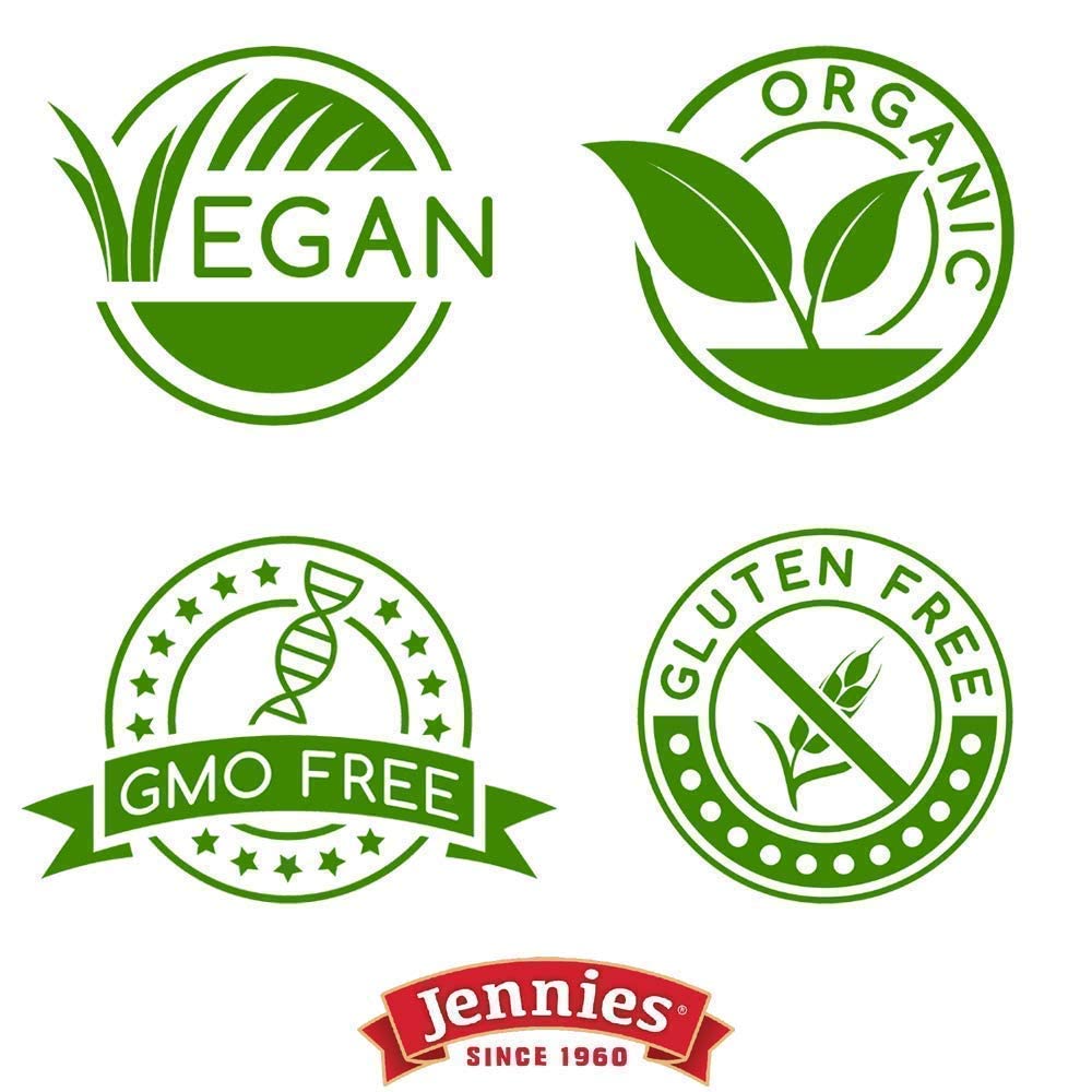 Jennies Organic Coconut Bites, Gluten Free, Peanut Free, Non Gmo (Cacao, 24 Ounce)