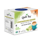 Quik Tea Lemongrass Ginger Instant Chai Tea Latte - 10 Count Single Box - All Natural Digestion Tea | Just Add Hot Water