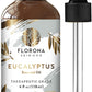 Florona Eucalyptus Essential Oil - 100% Pure & Natural - 4 Fl Oz, Therapeutic Grade Eucalyptus Oil For Hair, Face & Skin Care Es