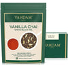 VAHDAM, Vanilla Spiced Masala Chai Tea | 3.53oz (+50 Cups) Gluten Free, Vegan | Delicious Blend Of Vanilla & Masala Chai Tea | S