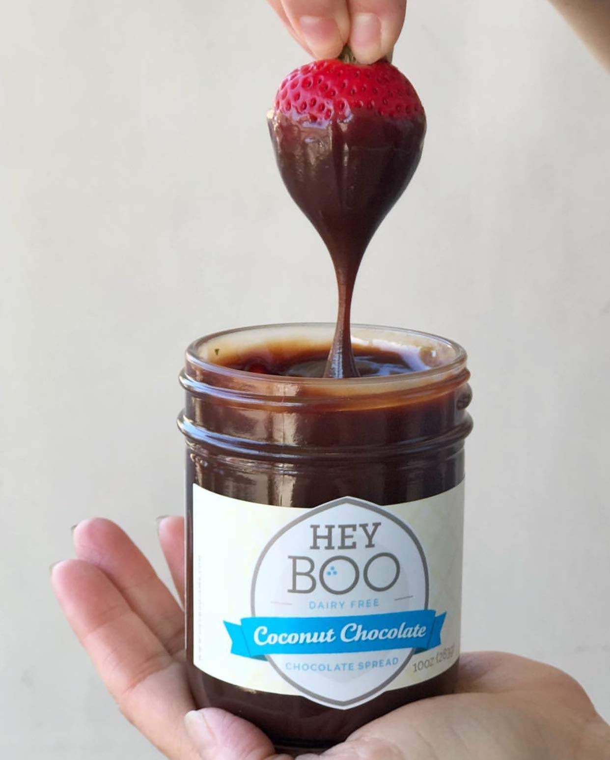 Coconut Chocolate Spread - Delicious - Coconut Milk - Dark Cocoa - Vegan - Wholesome - No Corn Syrup - Made in USA, 10 oz