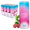 Drink Your Meditation Moment Adaptogen Drink - Sparkling Lychee Mint, 0 Sugar, 15 Calories, 11.5 Fl Oz, Pack of 12