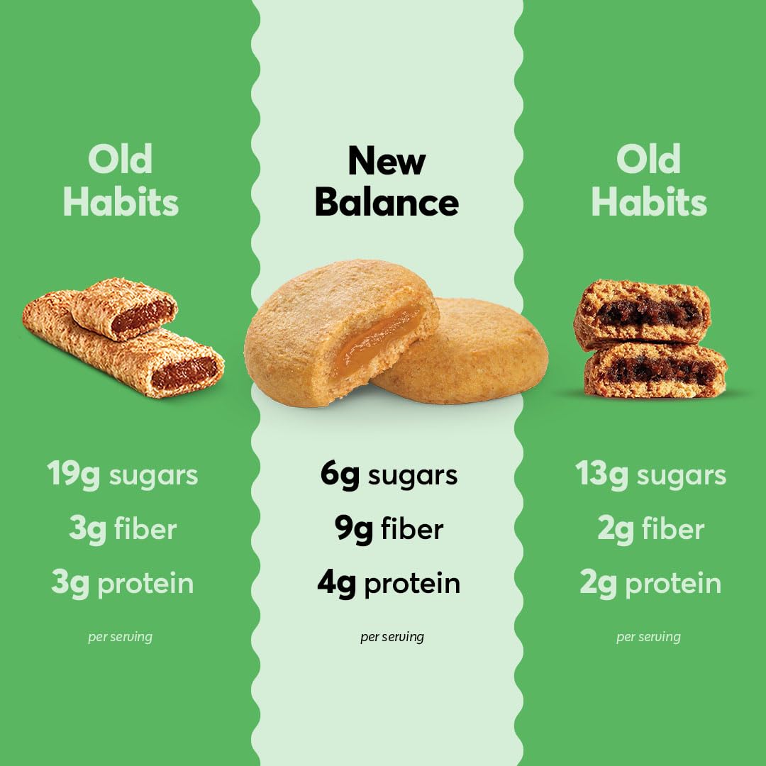 Olyra Organic Soft Baked Fruit Bars - Apple Cinnamon - High Fiber Snack - Pack of 12 - Brown