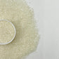 Senchanting White Sanding Sugar Sprinkles, Edible Crystal White Sanding Candy Sugar For Cake Decorating Wedding Party Baking Cup