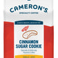 Cameron s Coffee Roasted Ground Coffee Bag, Flavored, Cinnamon Sugar Cookie, 12 Ounce, Pack of 6 - NEW