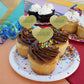 GRAPHICS & MORE Cupcake Picks Set of 6, Heart Love Design, Acrylic, One Size, UAB Color