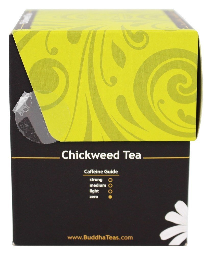Buddha Teas Organic Chick  Tea - USDA Organic, OU Kosher - 18 Bleach-Free Tea Bags - 18 Count