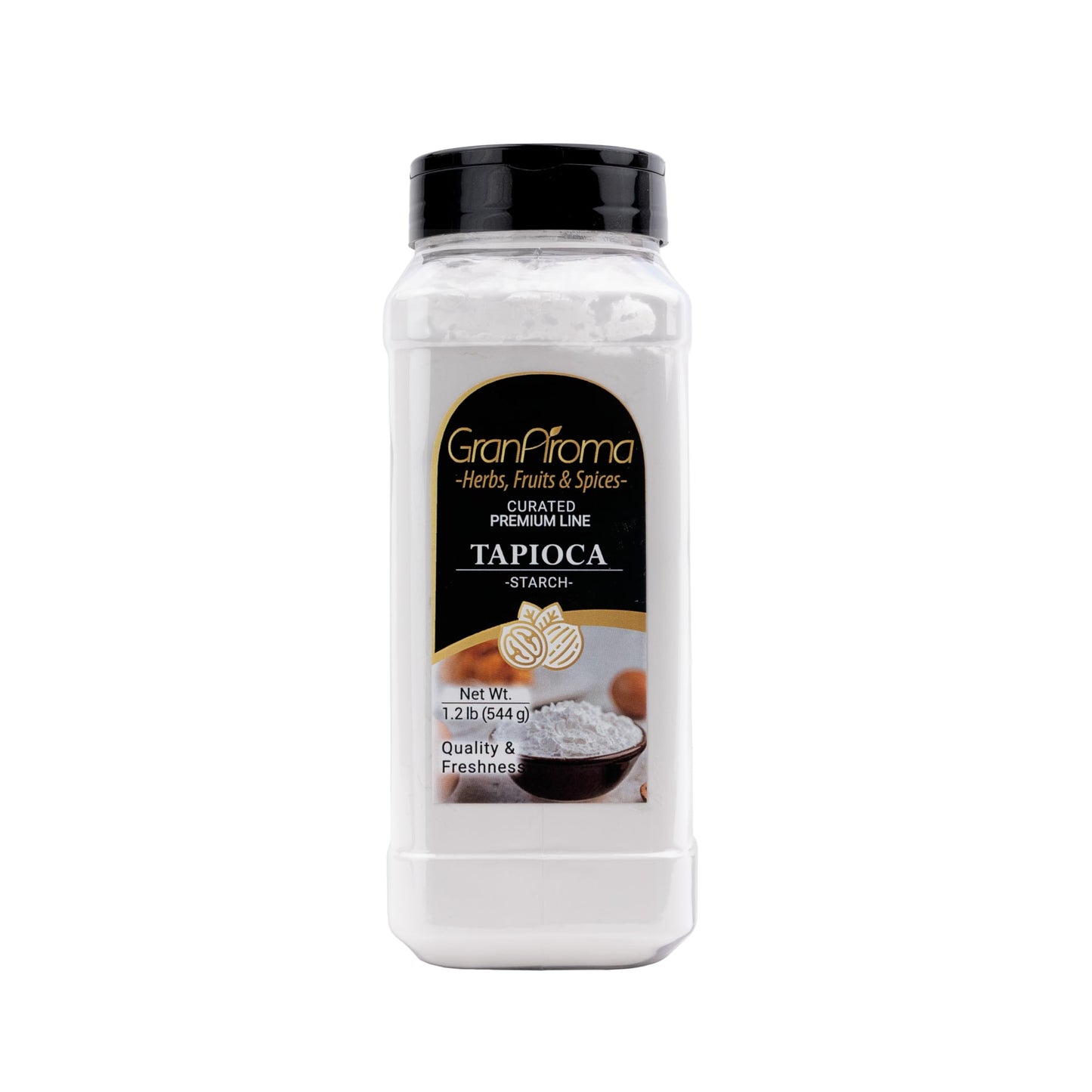 GranAroma Tapioca Starch, Culinary Quality, Corn Starch Replacement, Tapioca Flour (1.2 Pound)
