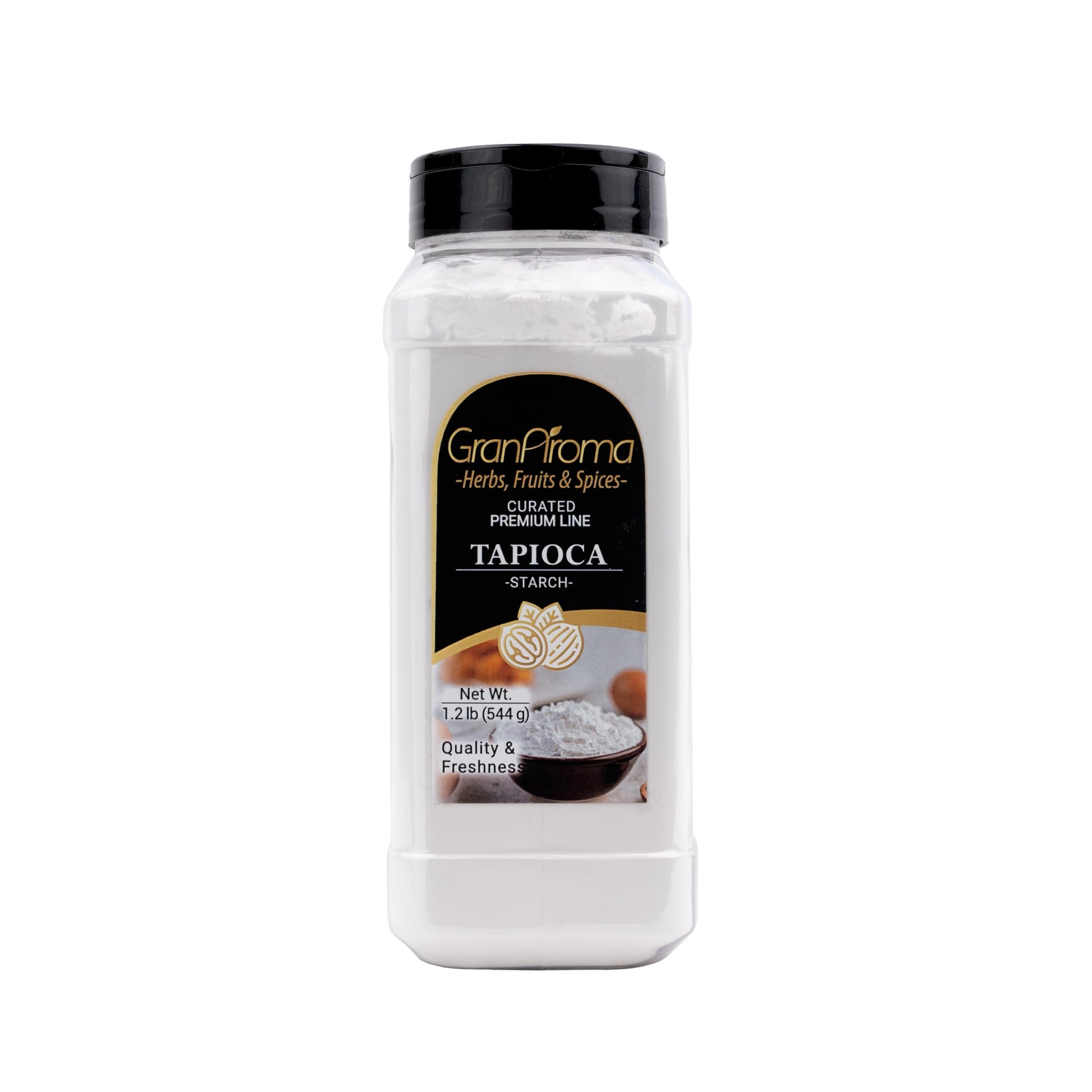 GranAroma Tapioca Starch, Culinary Quality, Corn Starch Replacement, Tapioca Flour (1.2 Pound)