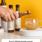 K FOOD Korean Food Ginger Juice Concentrate, Organic, 10.14 fl oz, No Sugar Added, Cold-Pressed from 1kg Ginger
