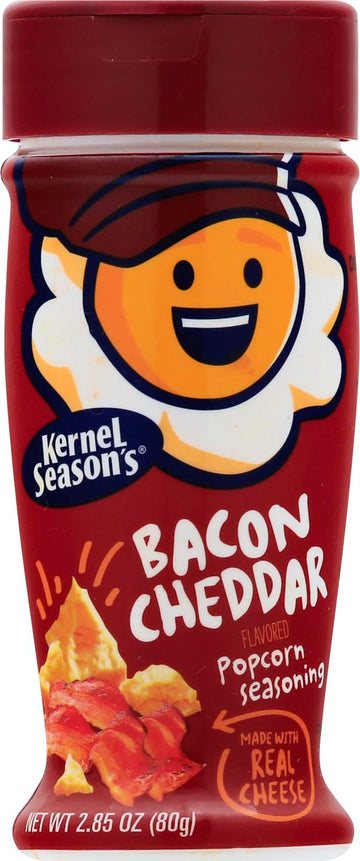 Kernel Seasons Popcorn Seasoning, Bacon Cheddar, 2.85 oz