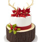 Decoset Antlers Creations Cake Topper For Birthdays And Parties, Decopac Cake Decorating 2-Pc Decorations Set