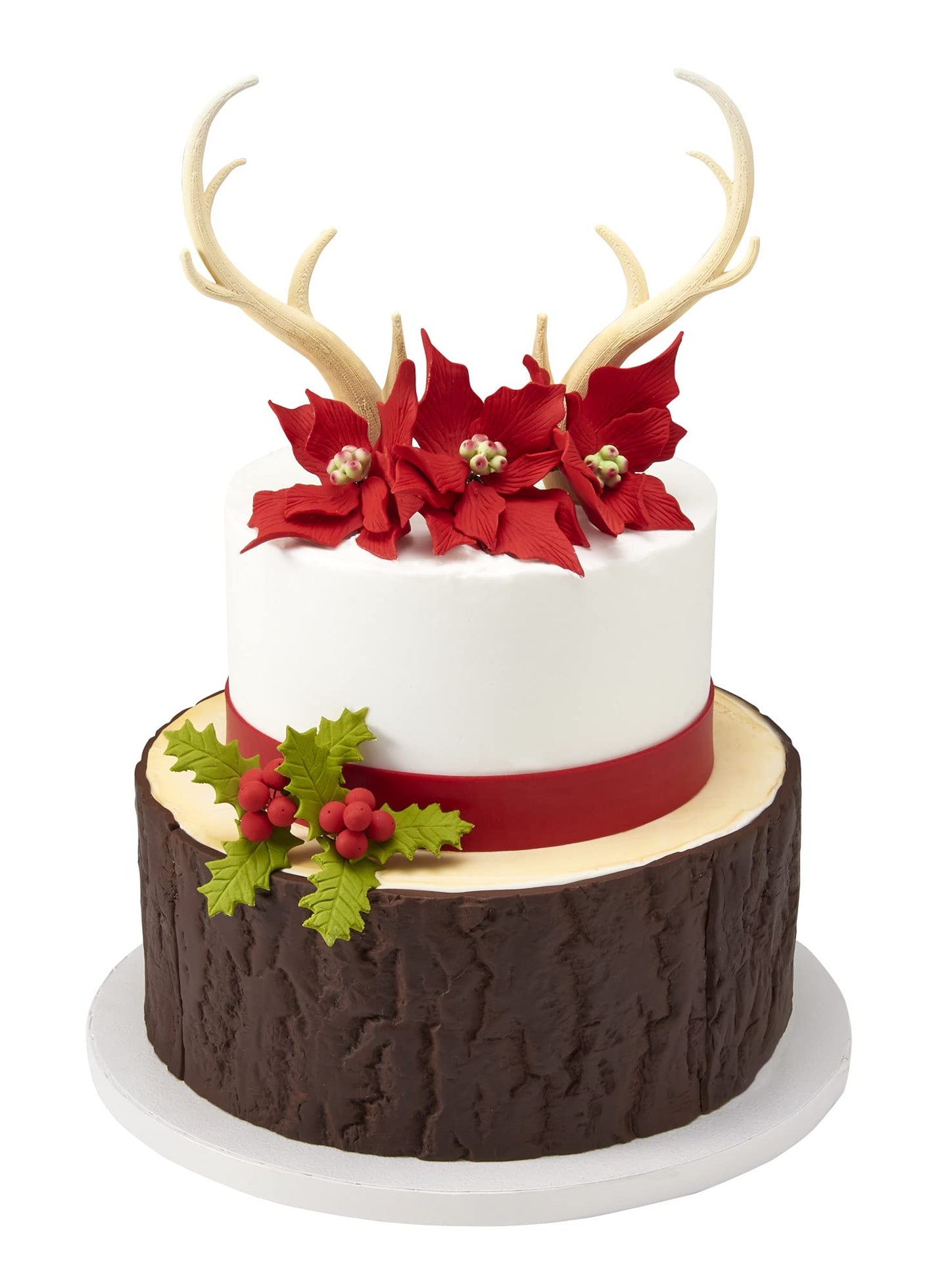 Decoset Antlers Creations Cake Topper For Birthdays And Parties, Decopac Cake Decorating 2-Pc Decorations Set