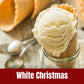 Door County Coffee White Christmas Flavored Coffee Ground - 8oz Bag - Holiday Seasonal - Medium Roast - 100% Specialty Arabica -