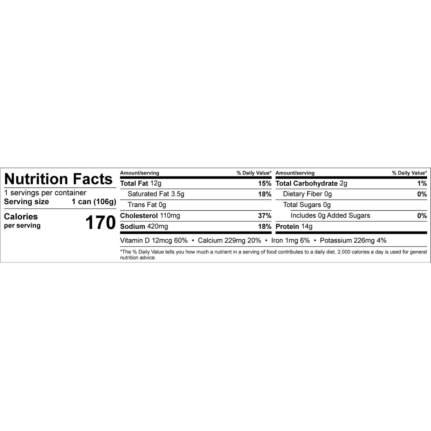 Chicken of the Sea Sardines in Louisiana Hot Sauce, 3.75 oz. Cans (Pack of 18), Wild Caught Sardines, Packaging May Vary