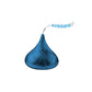 HERSHEYS KISSES Milk Chocolate Dark Blue Foil, Candy Bulk Bag, 66.67 oz