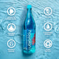 Hawaiian Springs Natural Artesian Bottled Water, 16.9 Fl Oz, Pack of 24, Volcanic Enhanced Alkaline Electrolytes, Big Island, Hawaii