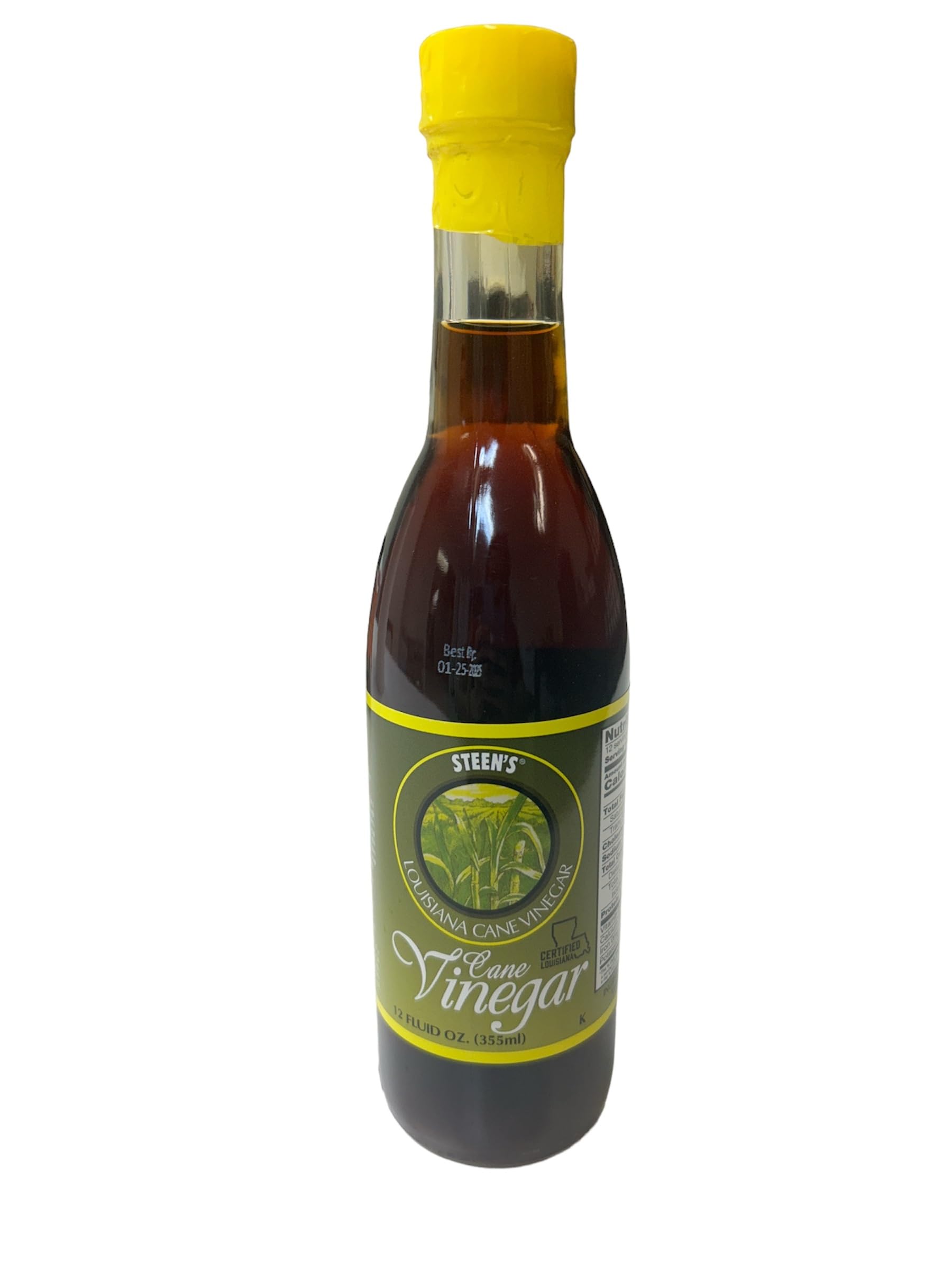 Steen'S Pure Cane Vinegar 12Oz 1Pk - Pure And Natural