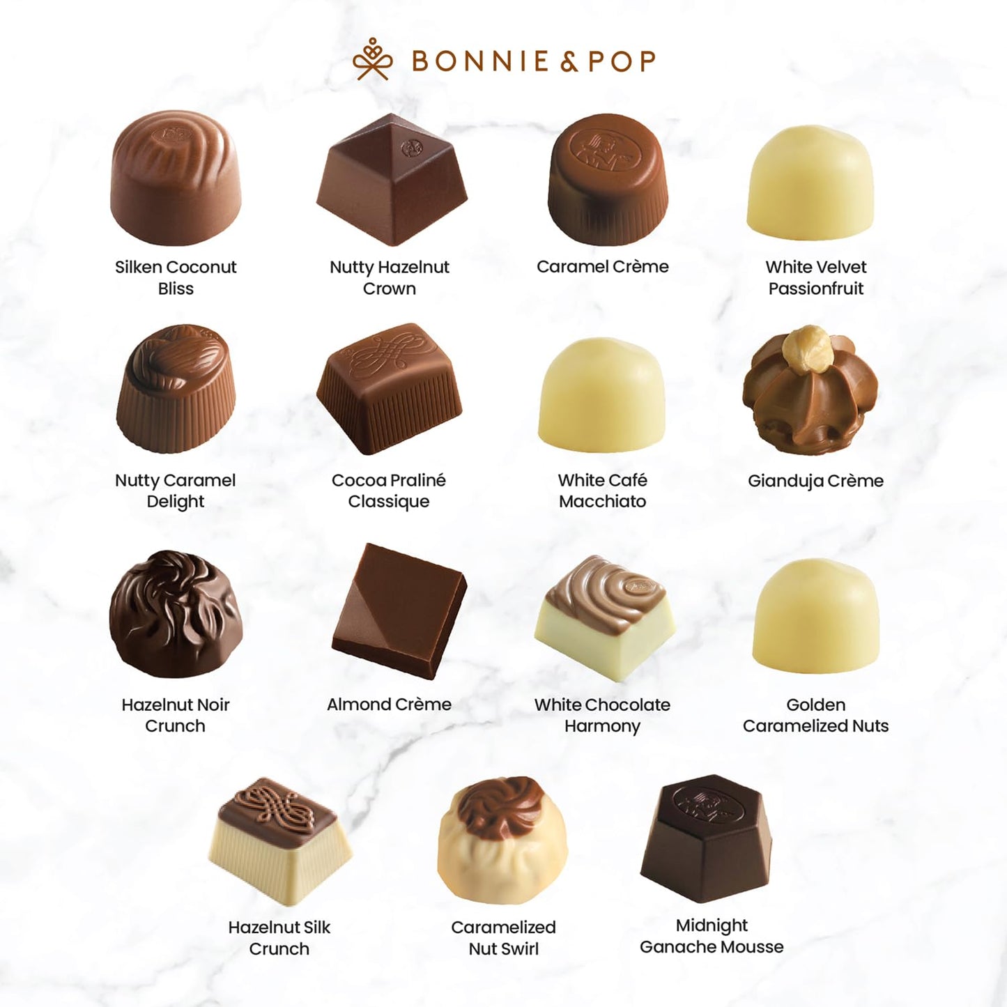Chocolate Gift Basket  Belgium Truffle Candy Food Gifts Arrangement Platter  Gourmet Snack Box  Mothers Day  Corporate Him and Her  Men Women Family Parties  Bonnie and Pop
