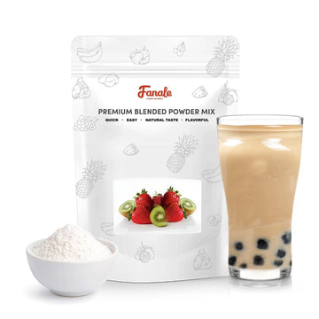 Fanale Premium Hokkaido Milk Tea Bubble Tea Flavoring Powder | Perfect for Baking, Smoothies, Desserts and Drinks | Instant Flav