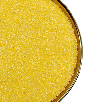 Yellow Sanding Sugar Edible Sugar Sprinkles For Cakes, Cupcakes, Cookies Sugar Sprinkles for Ice Cream Toppings Colored Sugars f