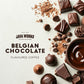 Java Works Coffee - Belgian Chocolate Flavored Coffee | 12 Ounces | Medium Roast | Whole Bean | No Sugar Added