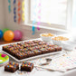 Birthday Party Large Brownies Gift Box Individually Wrapped | Happy Birthday Celebration | Nut Free | Kosher