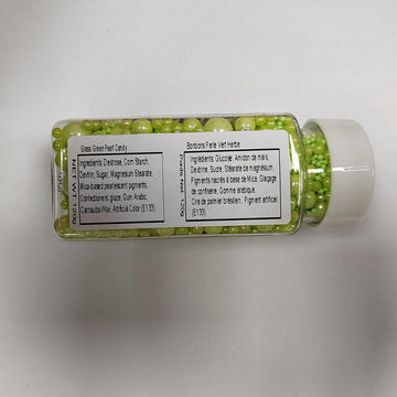 Edible Green Sugar Pearls Candy Sprinkles For Cake Decorating Baking Cake Cupcake And Cake Topper Cookie Decorations Wedding Par