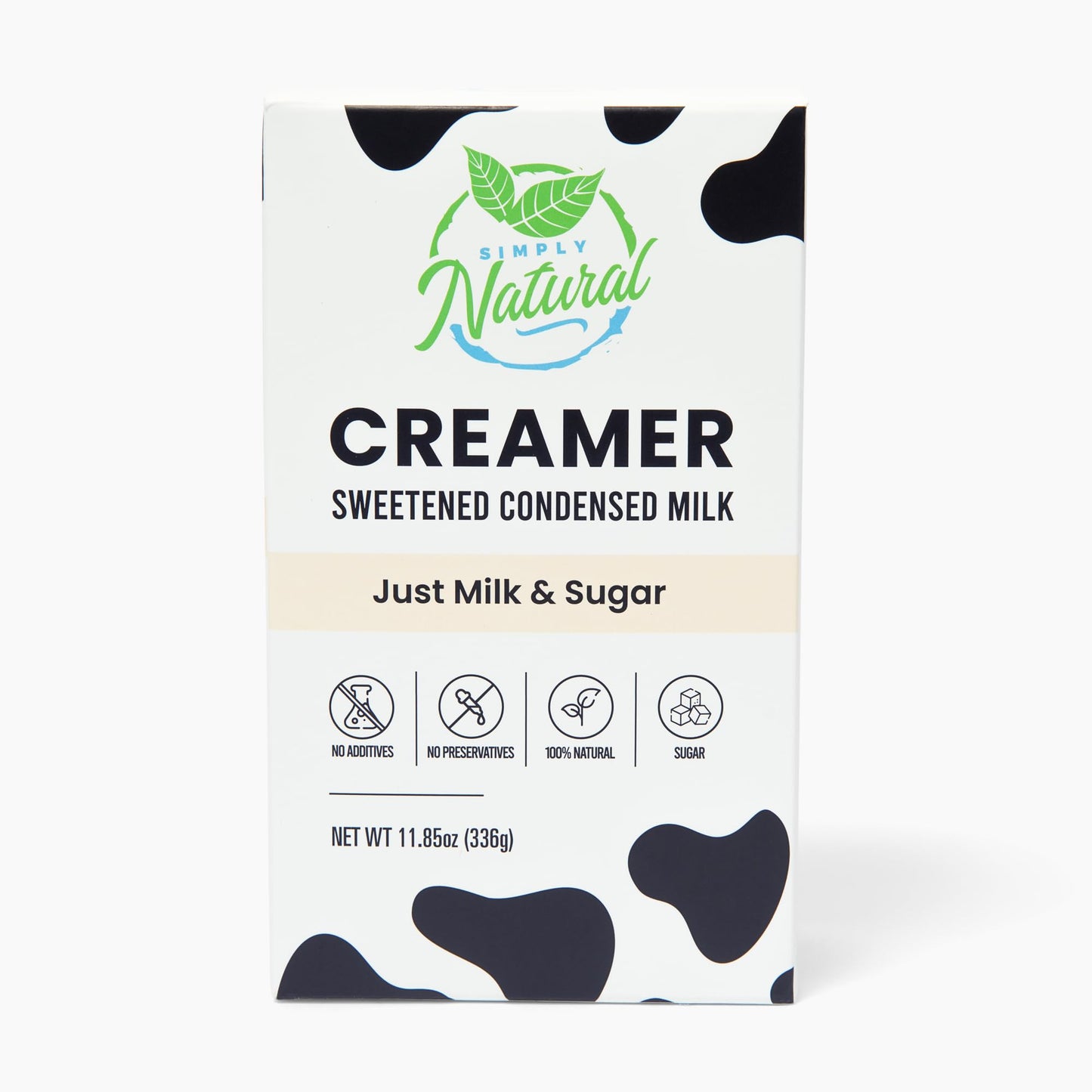 Simply Natural Sweetened Condensed Milk Creamer, 12 Single-Serve 28 Gram Sachets, Made In Usa, No Additives Or Preservatives (12)