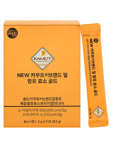 Korean New Kamut Brand Enzyme Gold 3g    21 sticks ??? ?? (1Box)