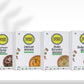 Spice Story Weekend Mazzala Combo, Set Of 4 Indian Kitchen Spice Blends, 4X50G Blended Spices, Biryani, Garam, Chhole, Sambhar M