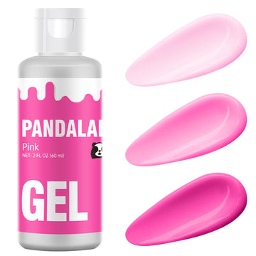 Pink Gel Food Coloring - Pandalab 2 Ounce High Concentrated Food Dye for Baking, Cake, Cookie, Fondant, Icing, Easter Egg, Macar