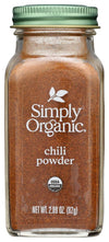 Simply Organic Chili Powder, Certified Organic | 2.89 oz | Pack of 2