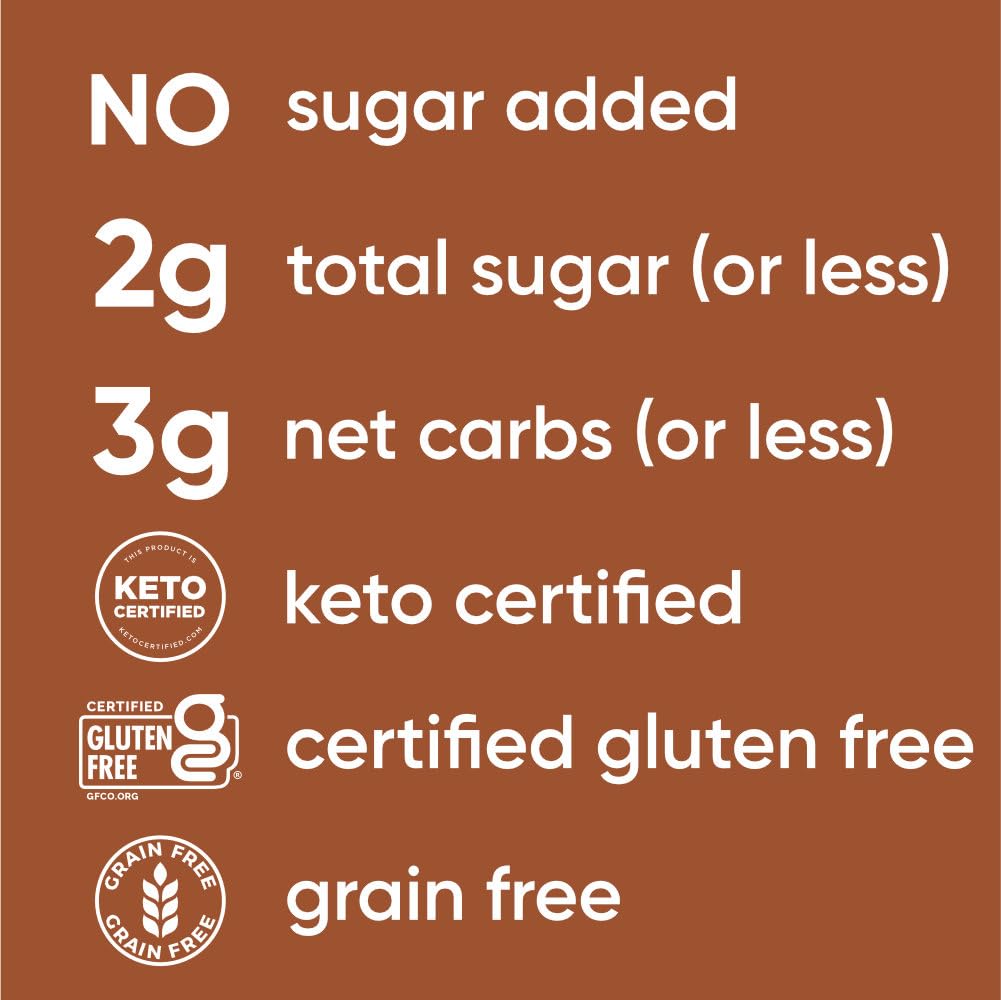 NuTrail Nut Granola Cereal, Dark Chocolate, No Sugar Added, Keto, Low Carb, Gluten Free, Grain Free, Healthy Breakfast 8 oz. 1 C
