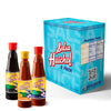 Salsa Huichol Mix Pack - Original, Negra, and Habanera - 6-Pack of 6.42 oz Bottles - Perfect for Tacos, Snacks & Seafood