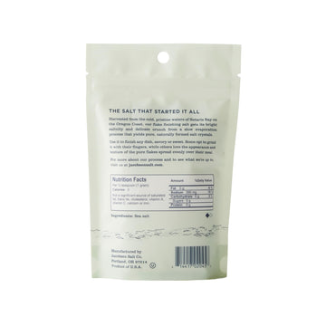 Jacobsen Salt Co. Pure Flake Sea Salt - Kosher Salt, Coarse, Non-Iodized Made in USA, Non-GMO, Steak Seasoning, Gourmet, Real Sa