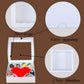 RomanticBaking Pie Boxes, 50pcs, 9x9x2.5 Inches, White, Paper, Model Wh9in50, Ideal for Chocolates, Cookies, and Cakes