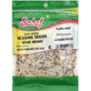 Sadaf Mixed Sesame Seeds - Black & White - 3 Oz Resealable Bag - Kosher - Ideal for Cooking and Food Seasoning