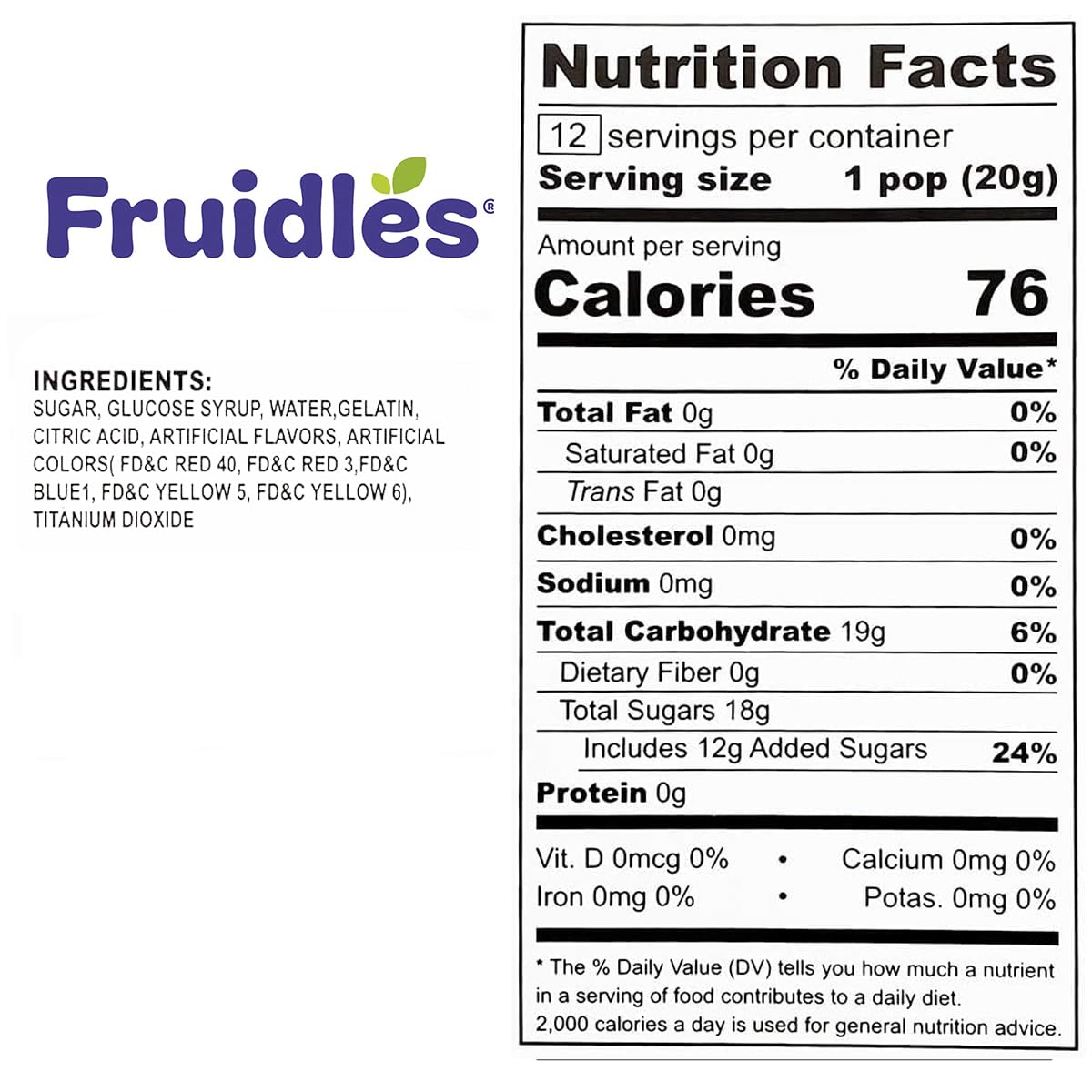 Fruidles Bowling Lollipops Candy Suckers, Super Sports Events, Gatherings, Birthdays Parties, Individually Wrapped (12-Pack)