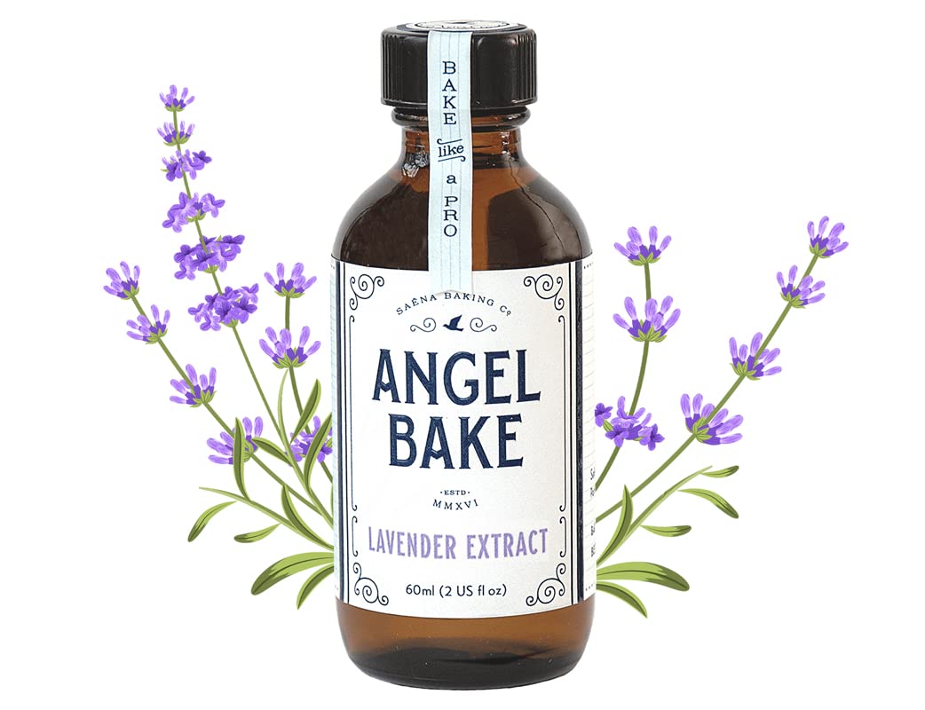 Pure Bulgarian Lavender Extract For Baking And Mixology. Keto Friendly, Vegan, Gluten Free. (Lavender, 2 Oz)